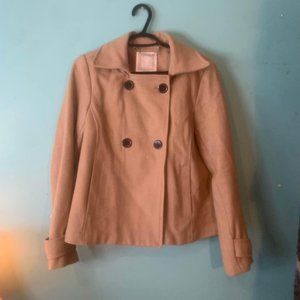 TAN PEACOAT